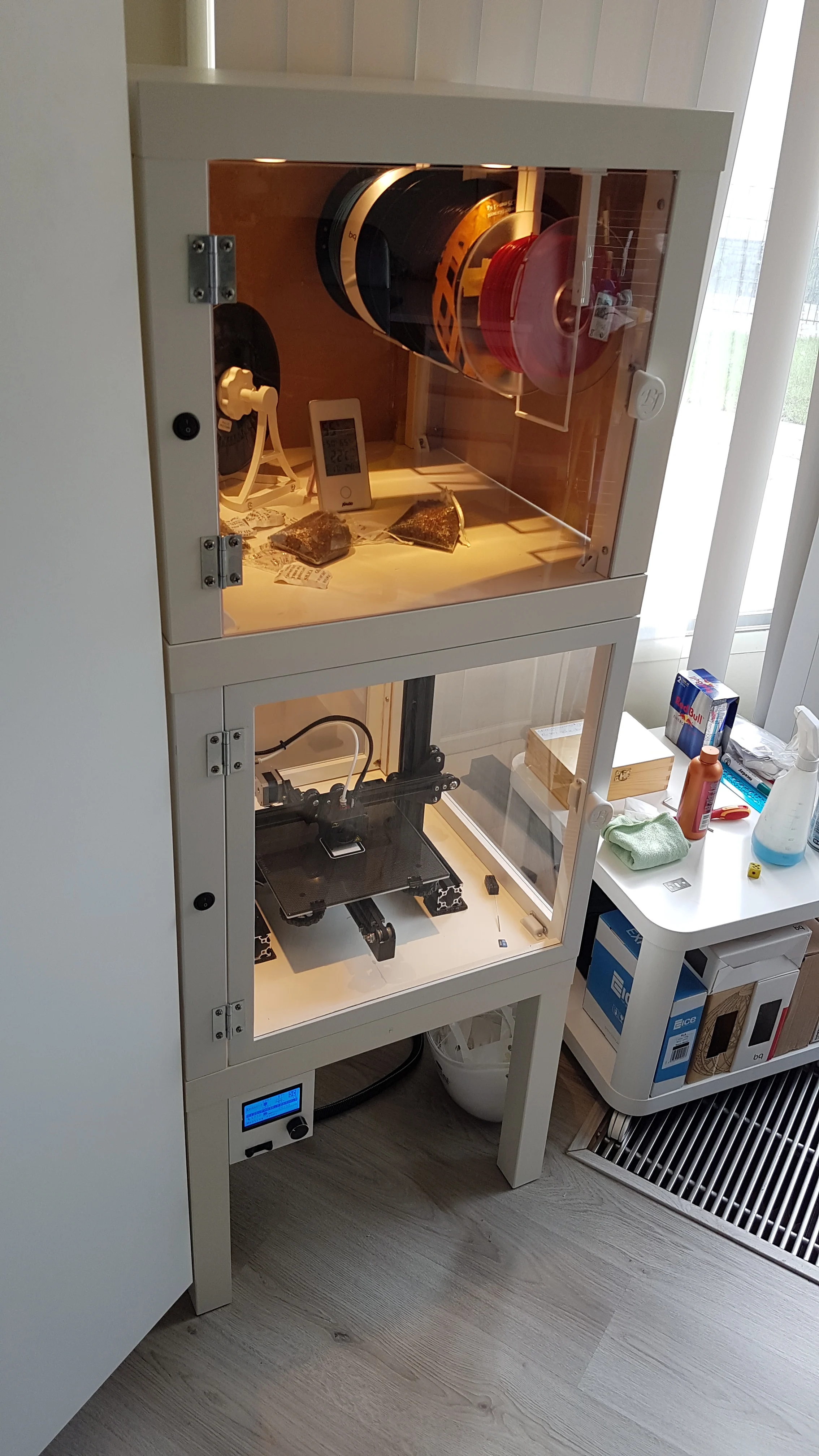 Ender 3 screen holder lack enclosure