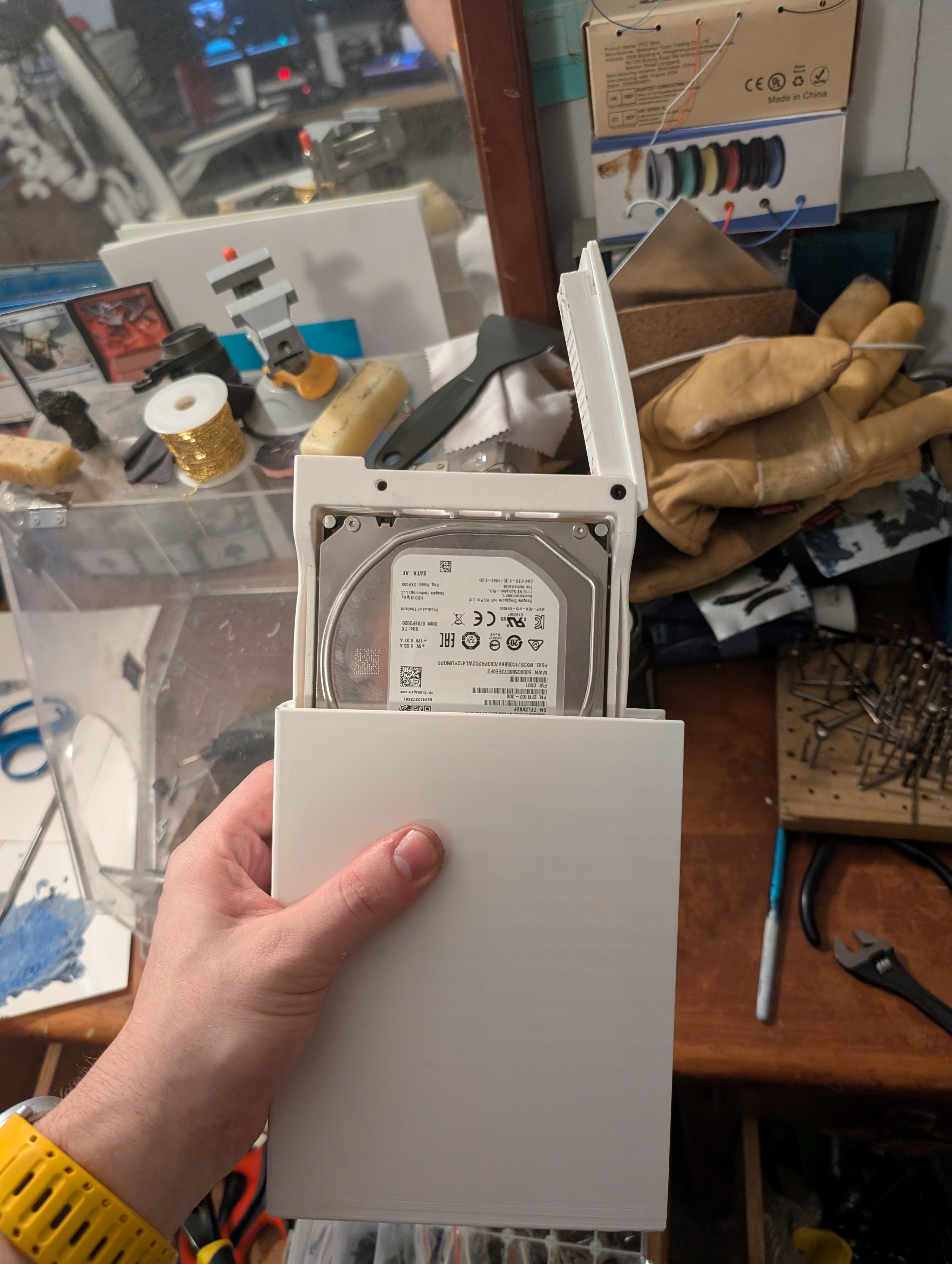 Faux Book HDD Sled Sleeve