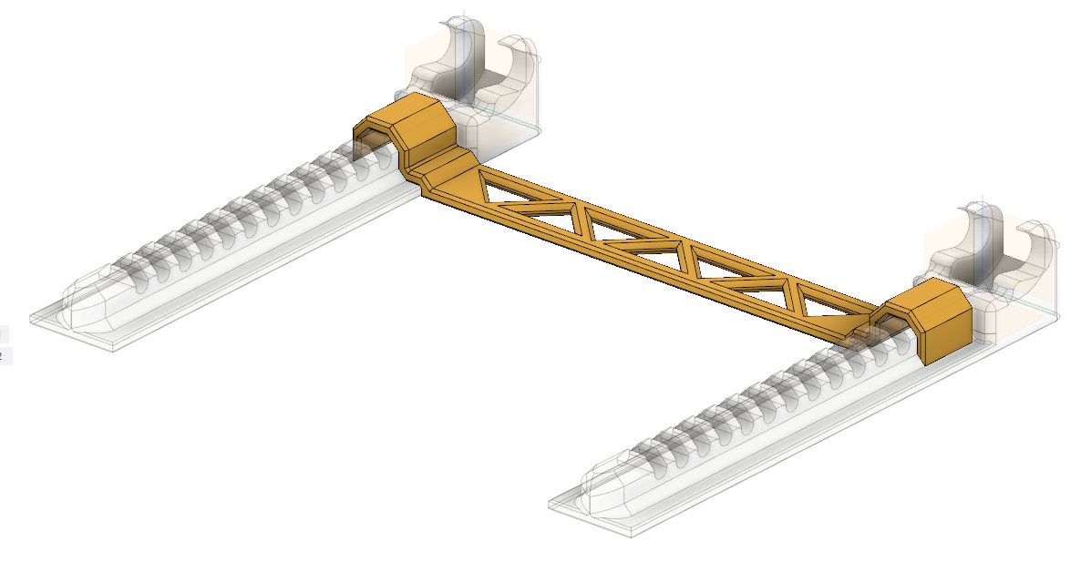 Connector for strong light repositionable laptop stand