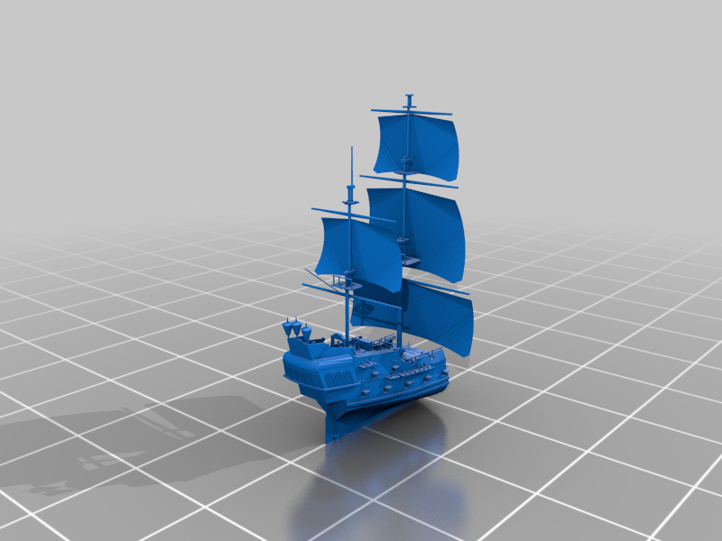 Pirates Of The Caribbean- The Black Pearl Fixed and split