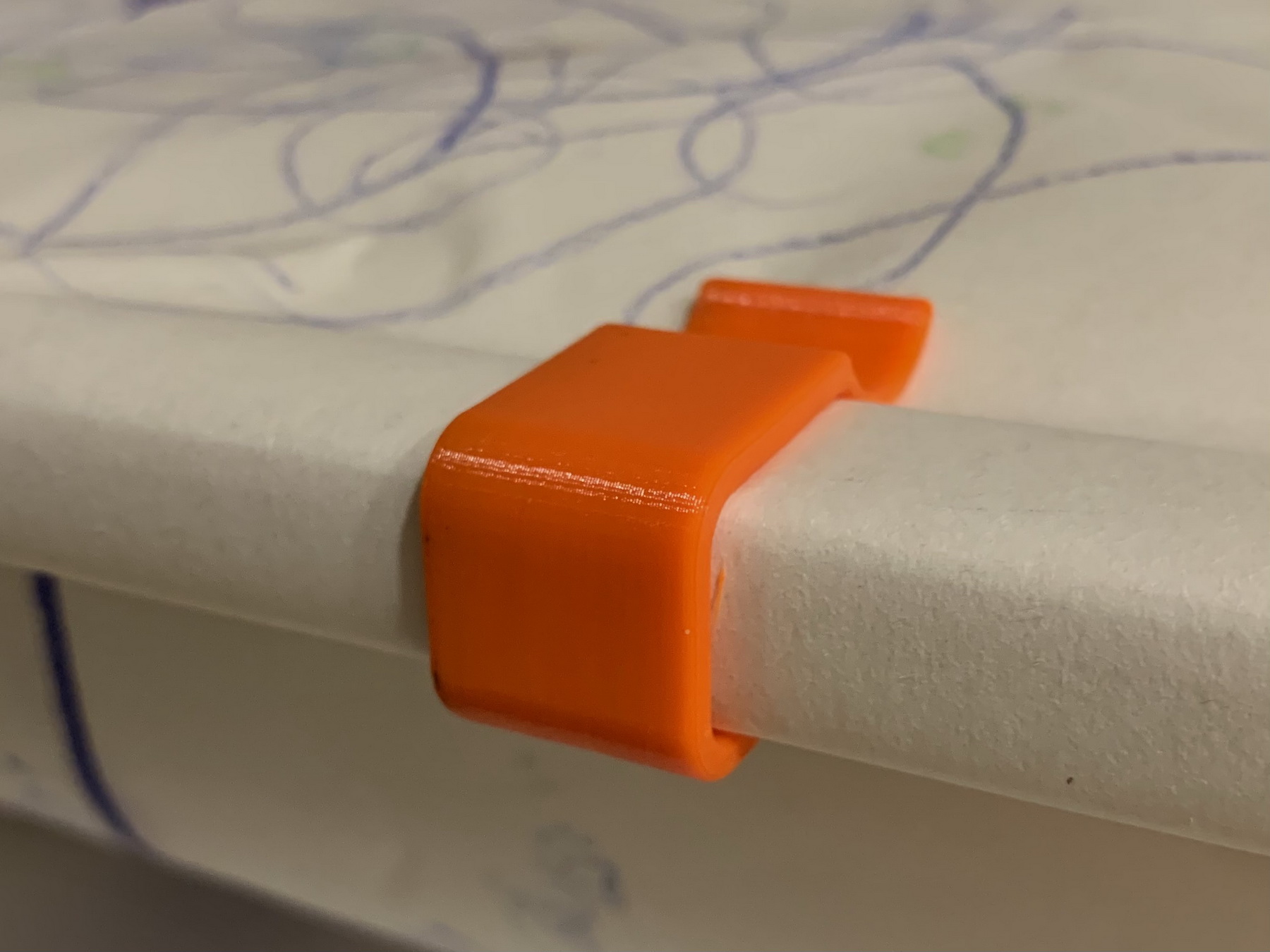 IKEA FLISAT desk paper retainer