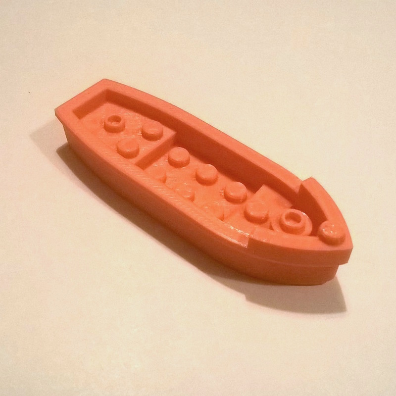 Small boat for Minifig