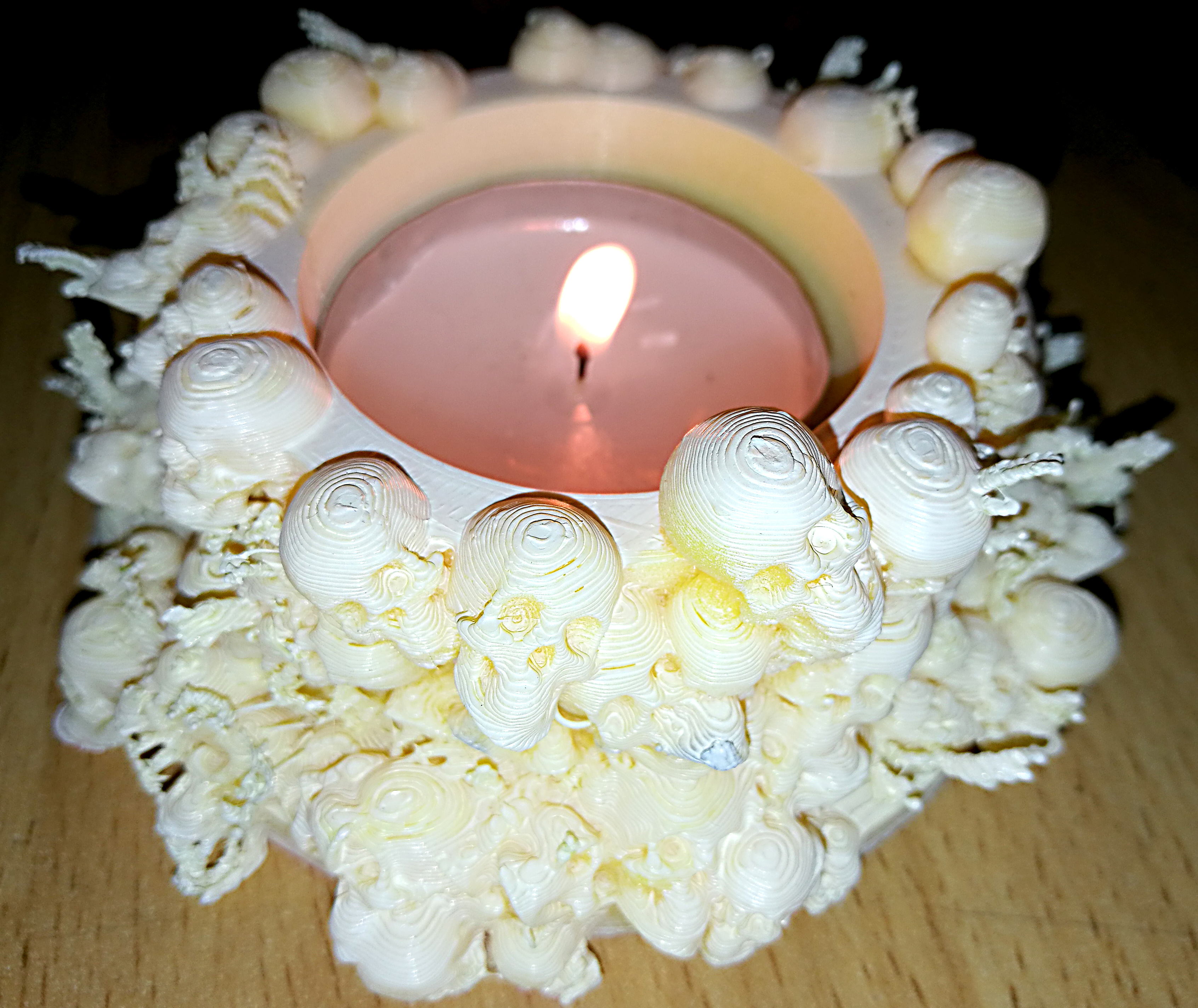 Nightmare candle holder