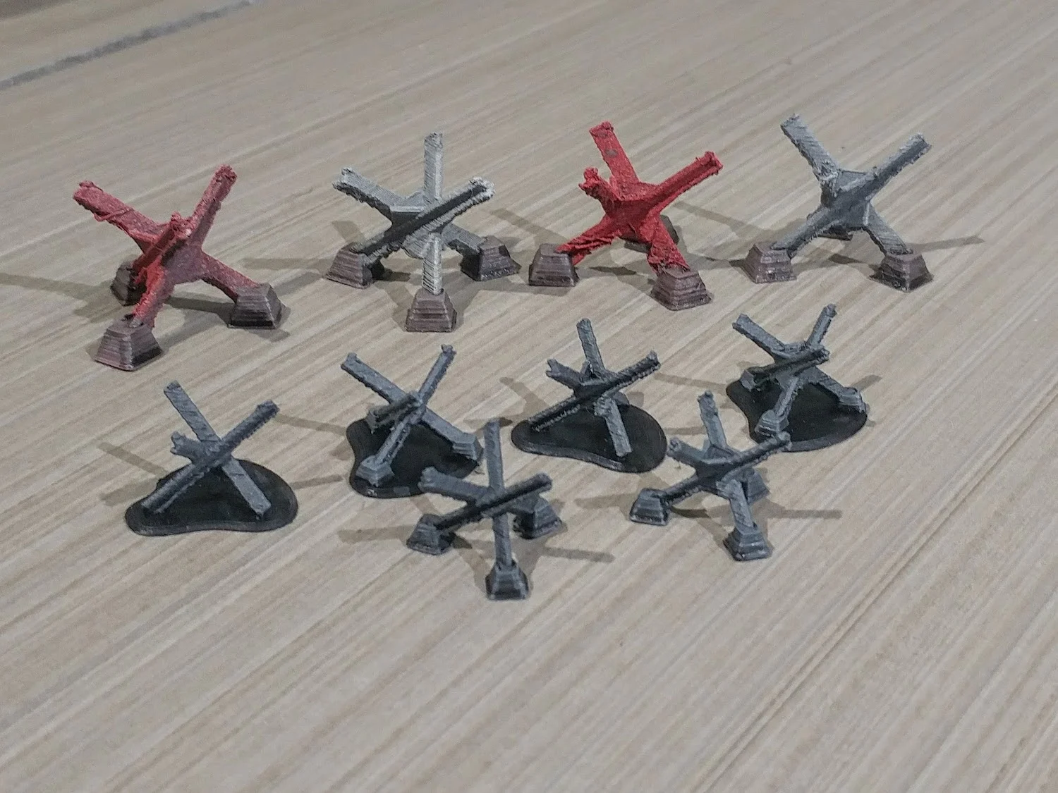 Czech hedgehogs (tank traps)