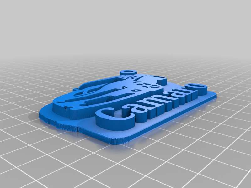Chevy Camaro Keychain