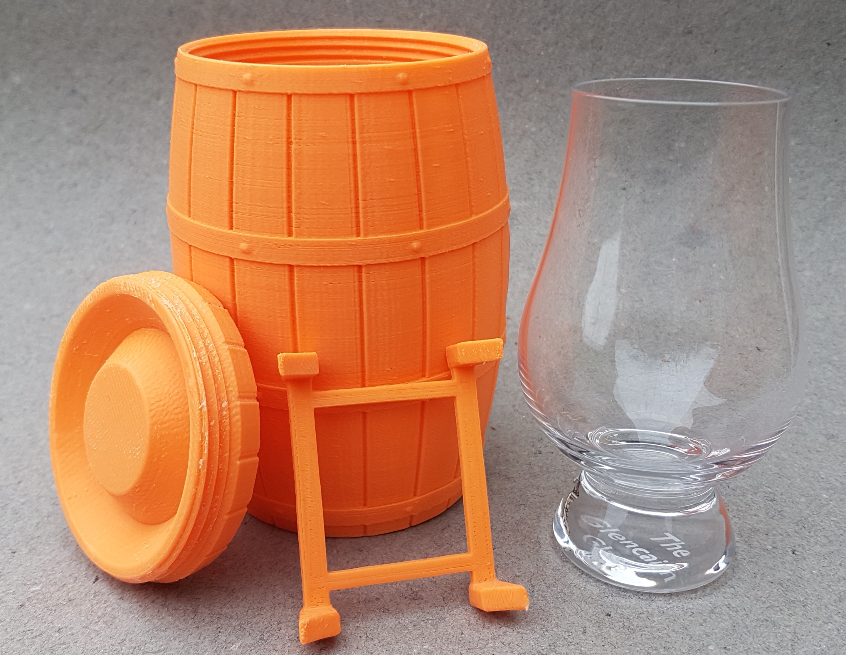 Whisky Barrel for Glencairn-glass