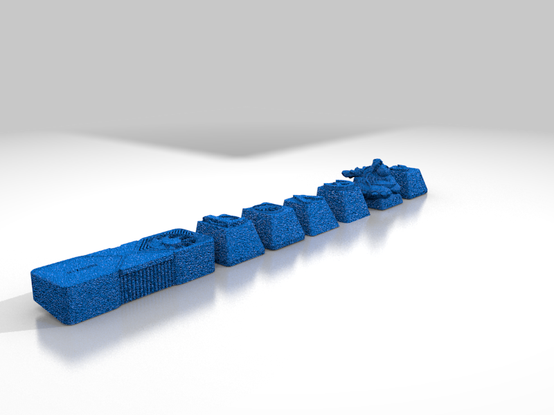 Different Keycaps editions