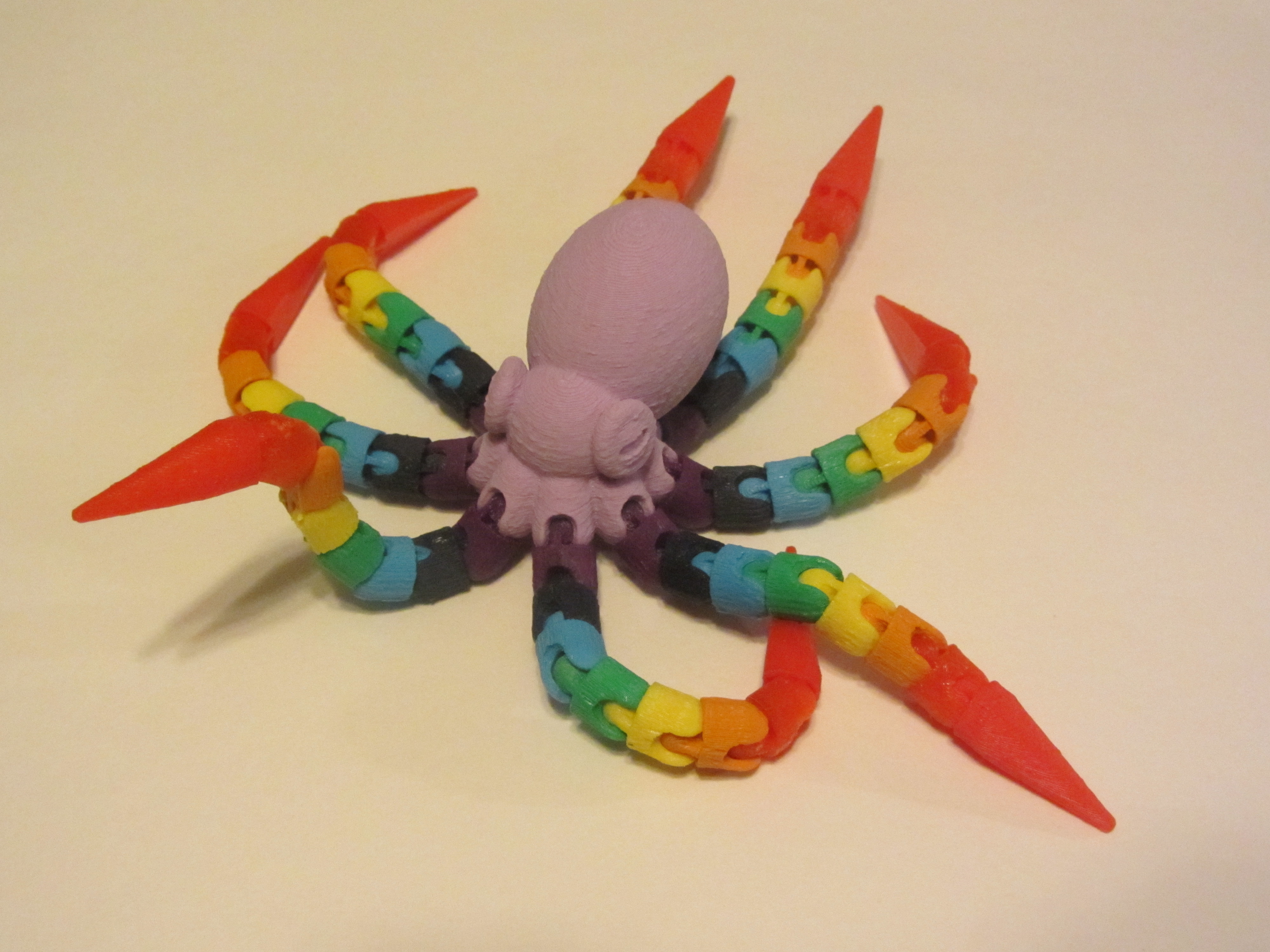 Ball-joint articulated octopus