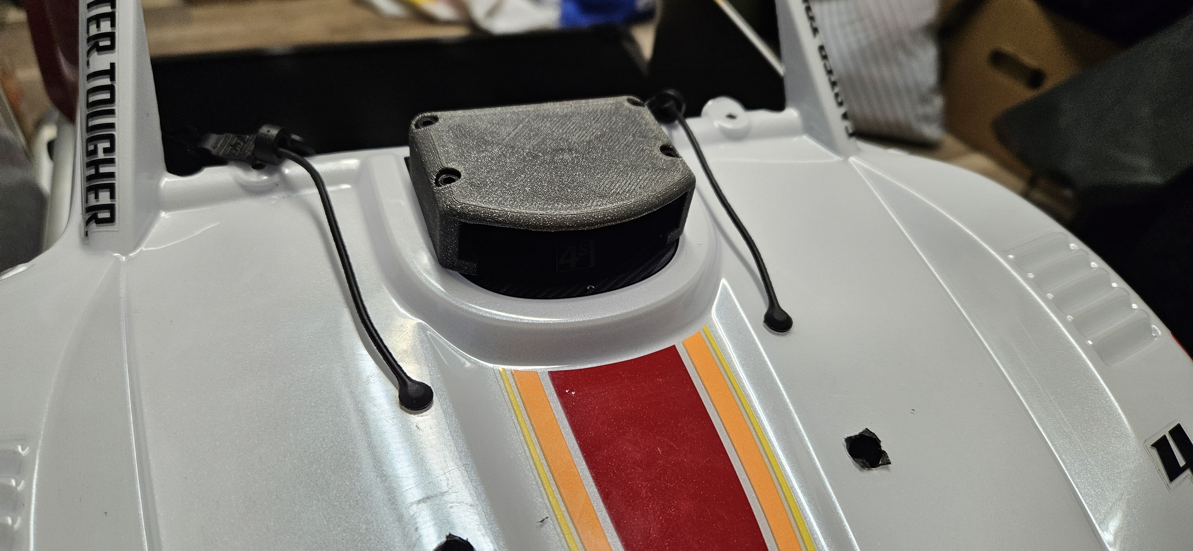 Arrma Mojave 4s 1/8 Prise d'air capot / Hood Air intake
