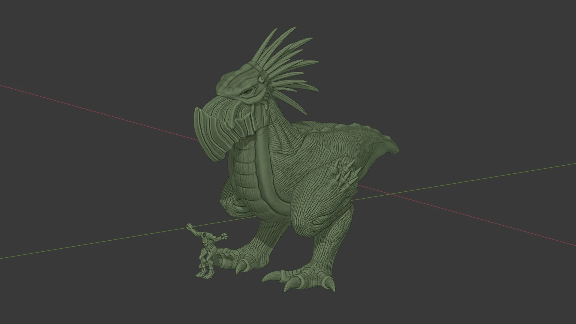 Krooduken Rex, Bird of War