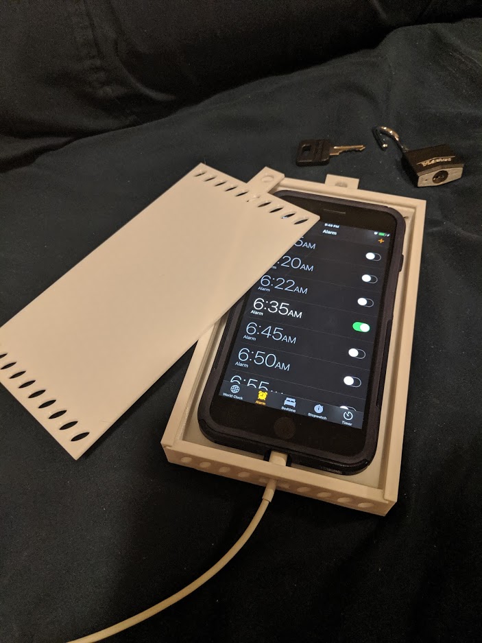 Phone Alarm Lockbox