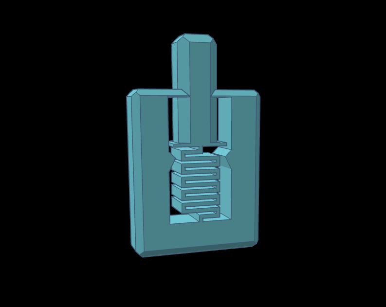 UPDATED Print in Place Fidget Clicker Button (V2.2)