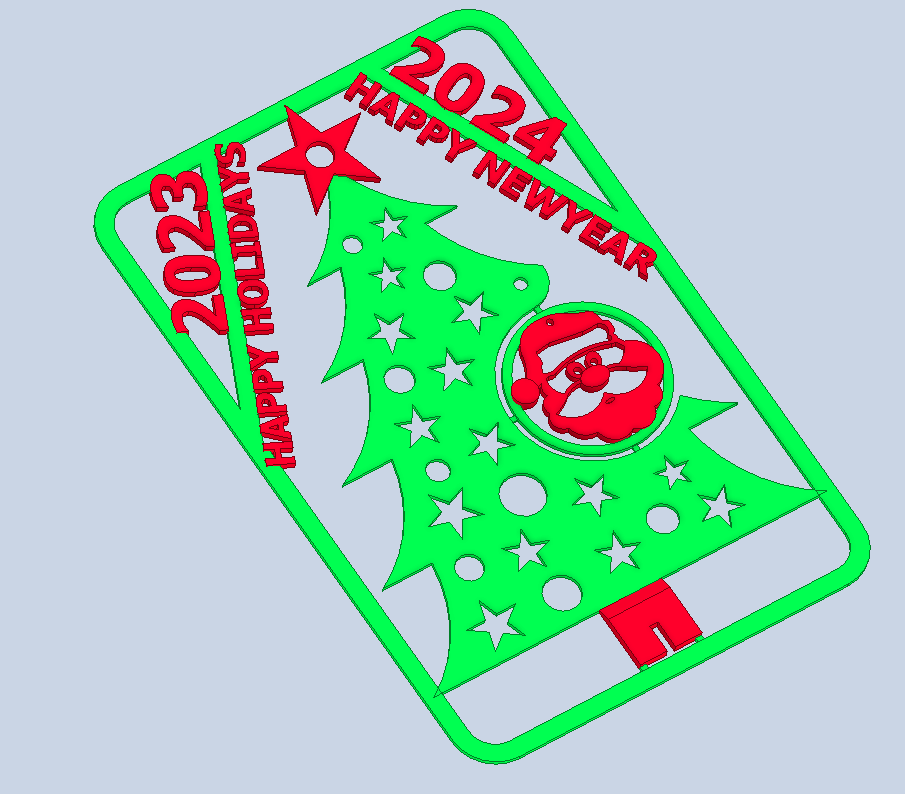 Christmas postcard 2024-2025
