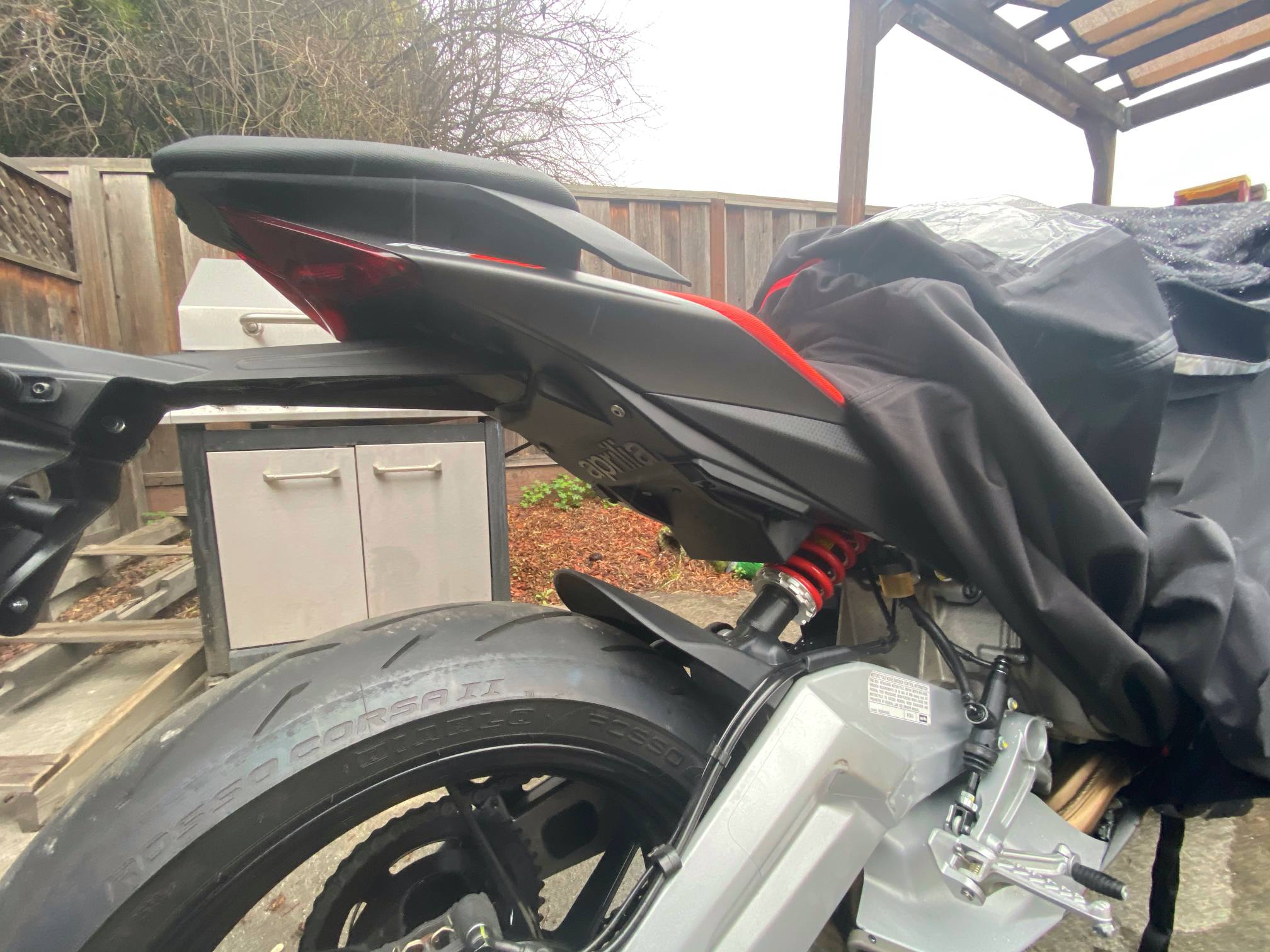 Aprilia RS 660 Passenger Footrest Delete