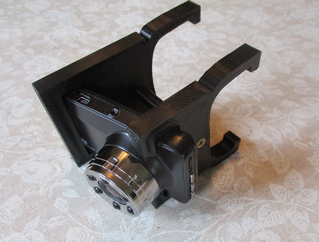 Dashcam adapter for rear view mirror