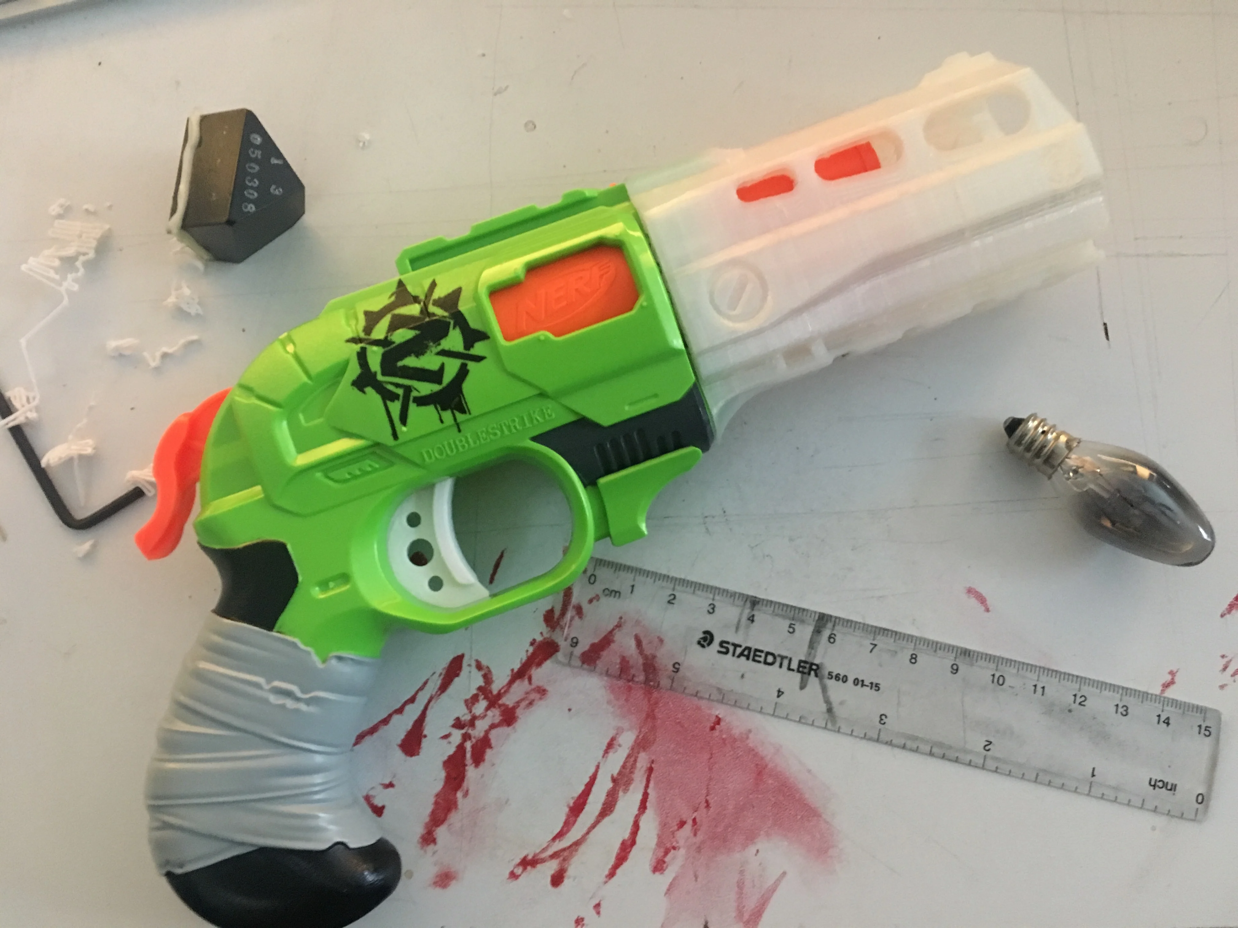 Nerf Doublestrike Trigger mod