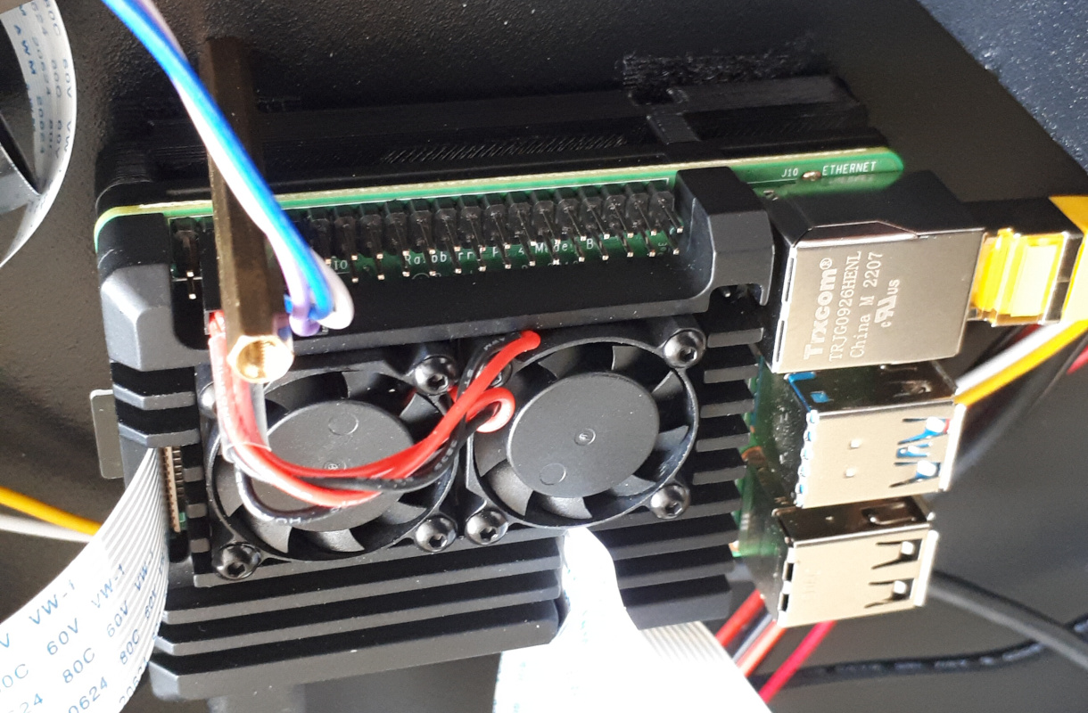 RaspberryPI Armor Velcro mount