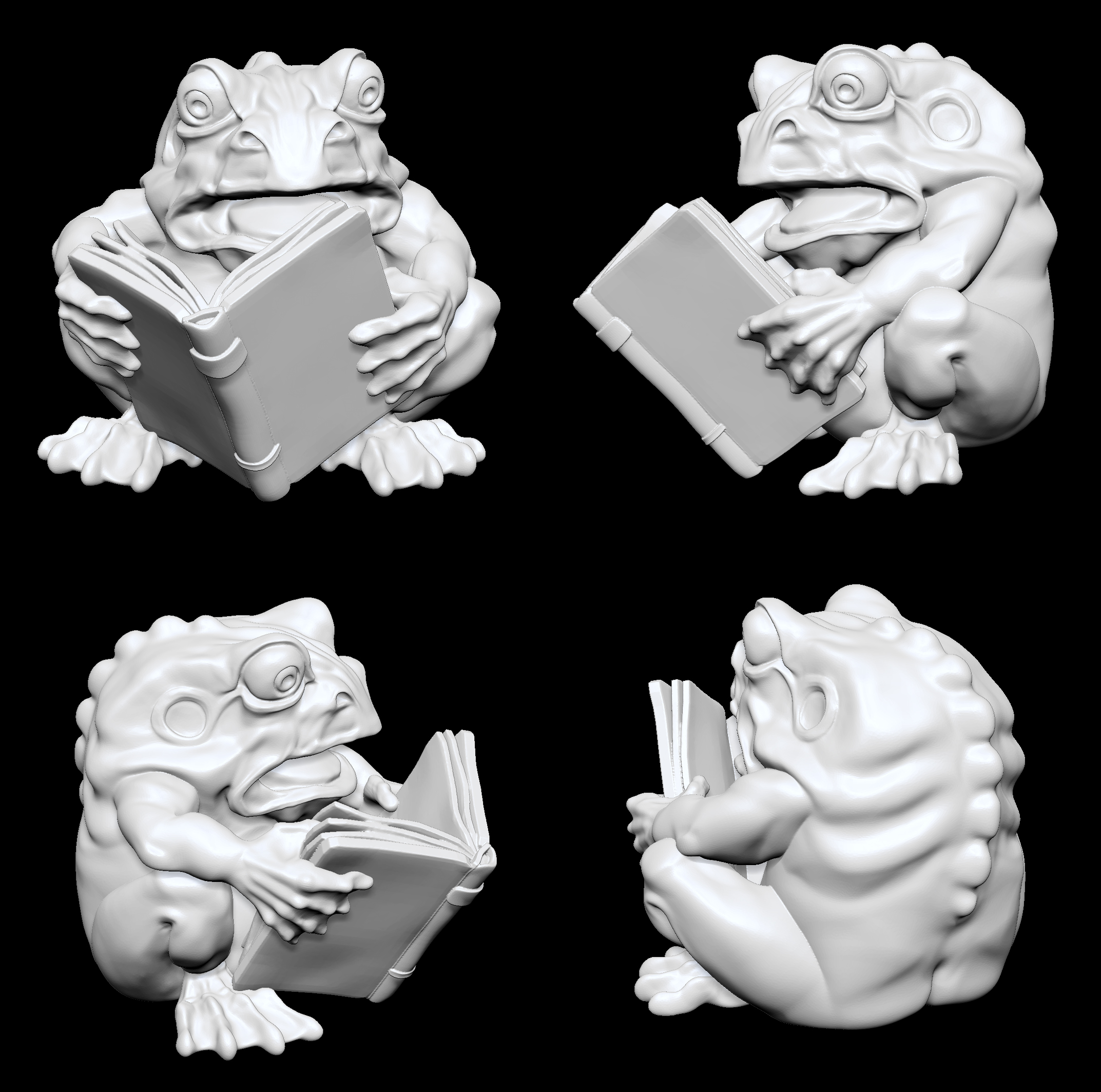 Librarian Frog