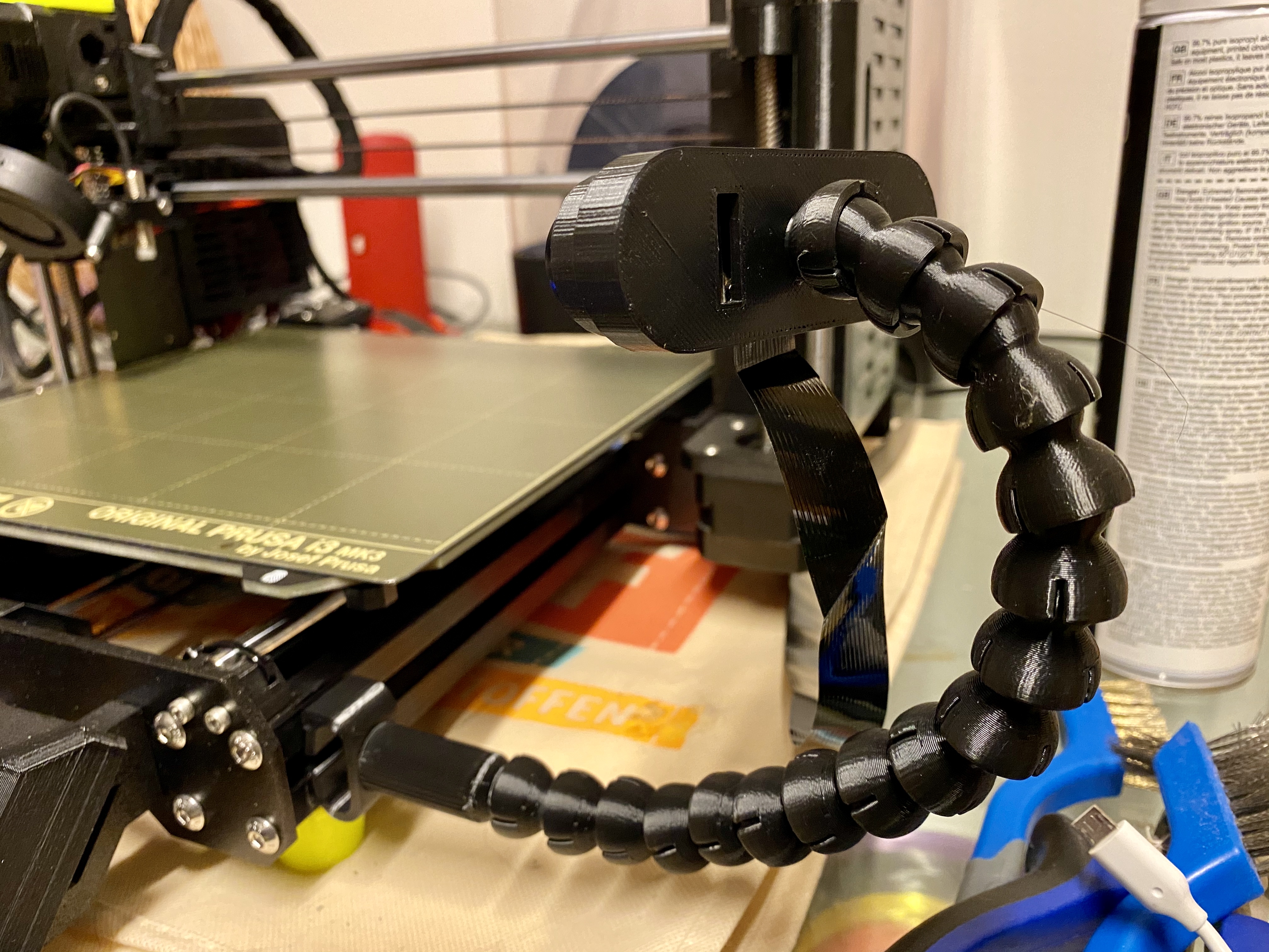 Raspberry Pi IR Camera Mount & Flexi-Arm Mount