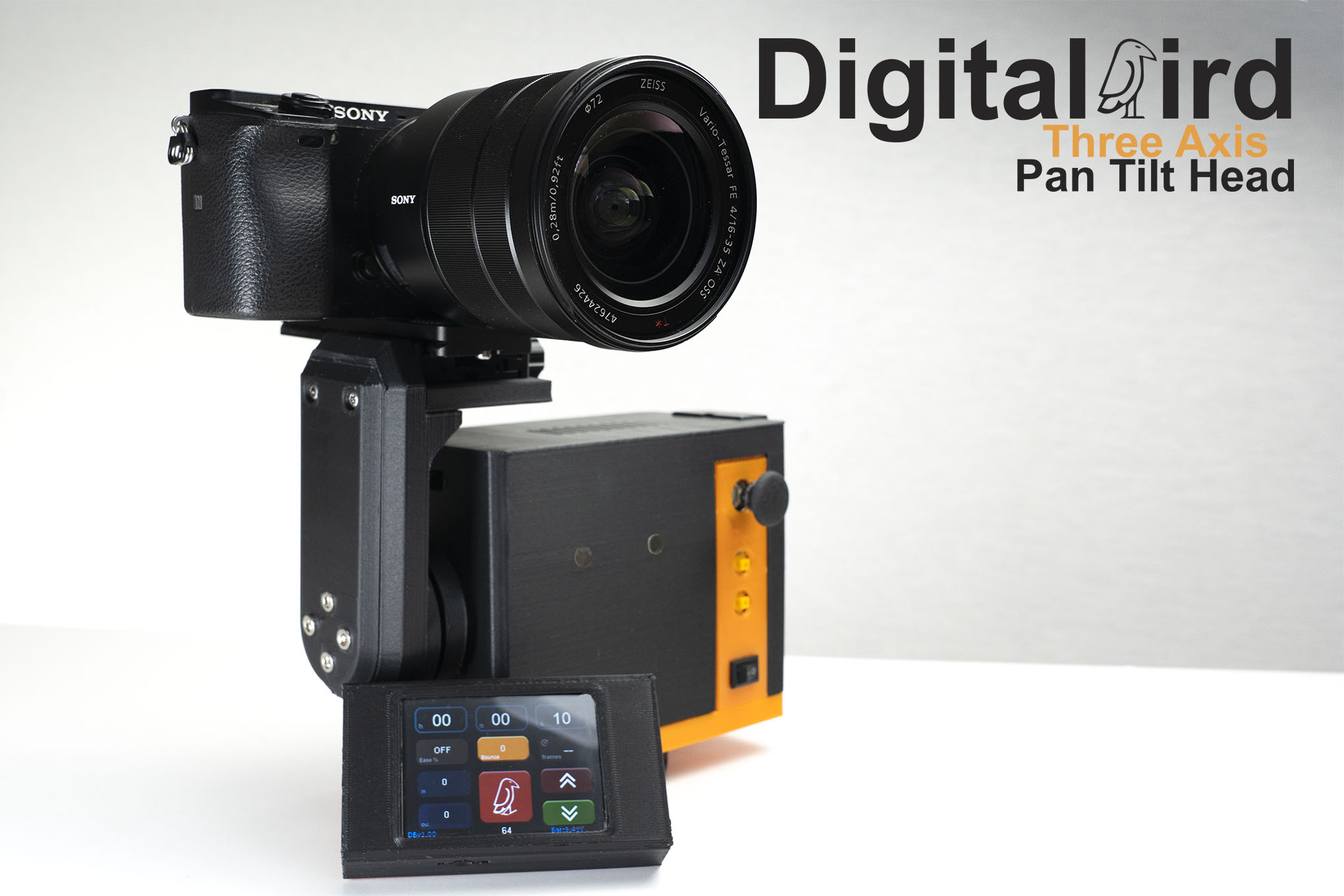 Pan Tilt Head - Digital Bird Camera Motion Control