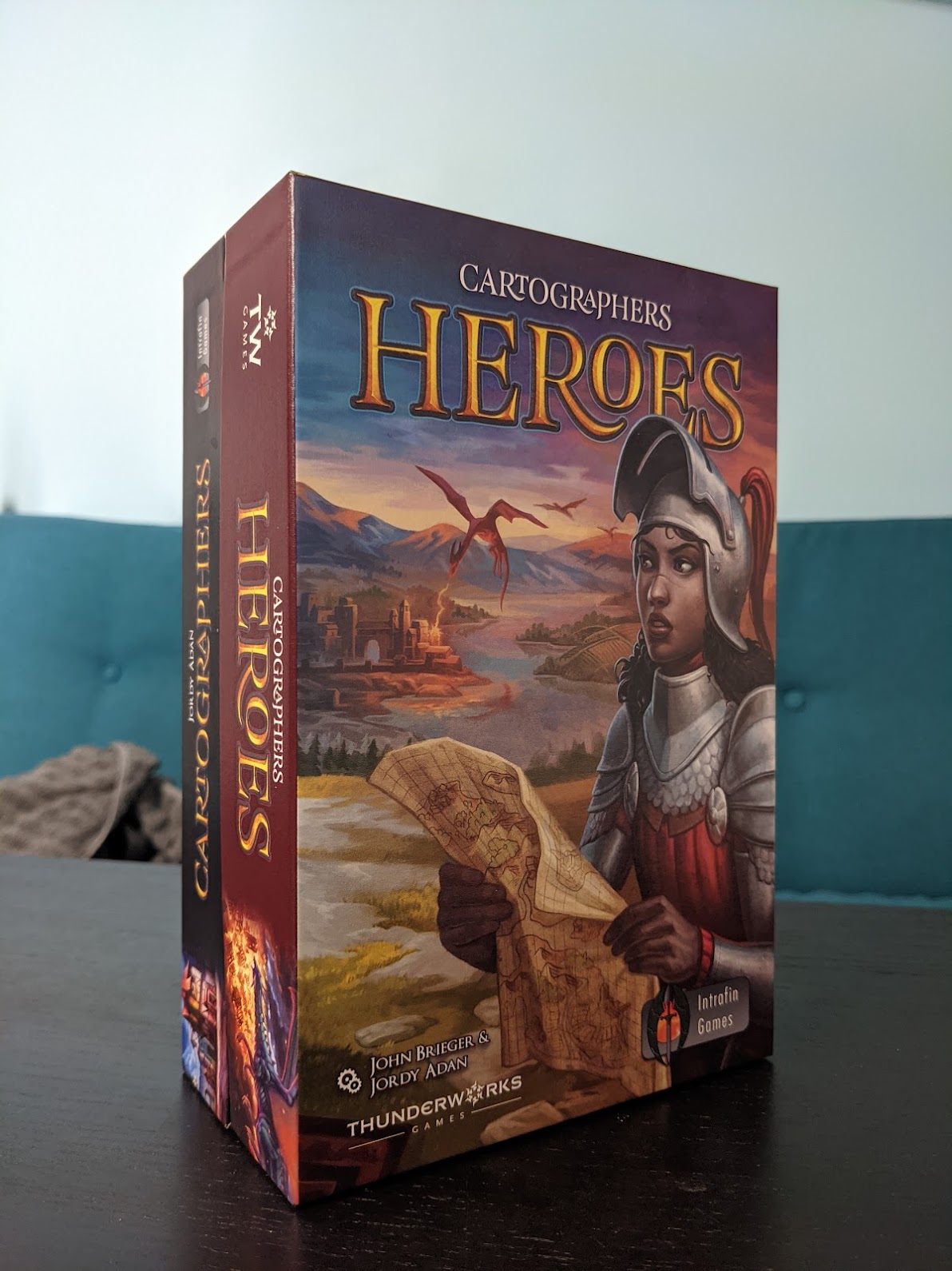 CARTOGRAPHERS INSERT BOARDGAME