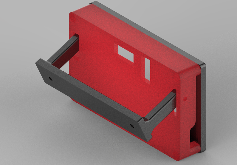MKS TFT32 LCD tilting bracket for 2020 aluminium profile