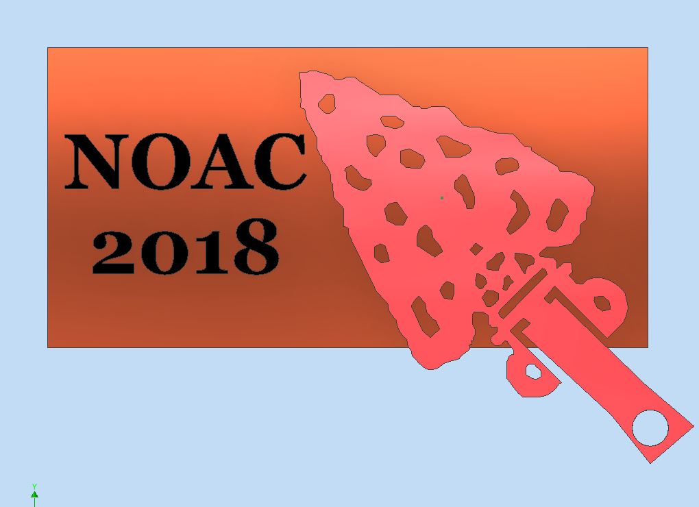 NOAC 2018 Keychain