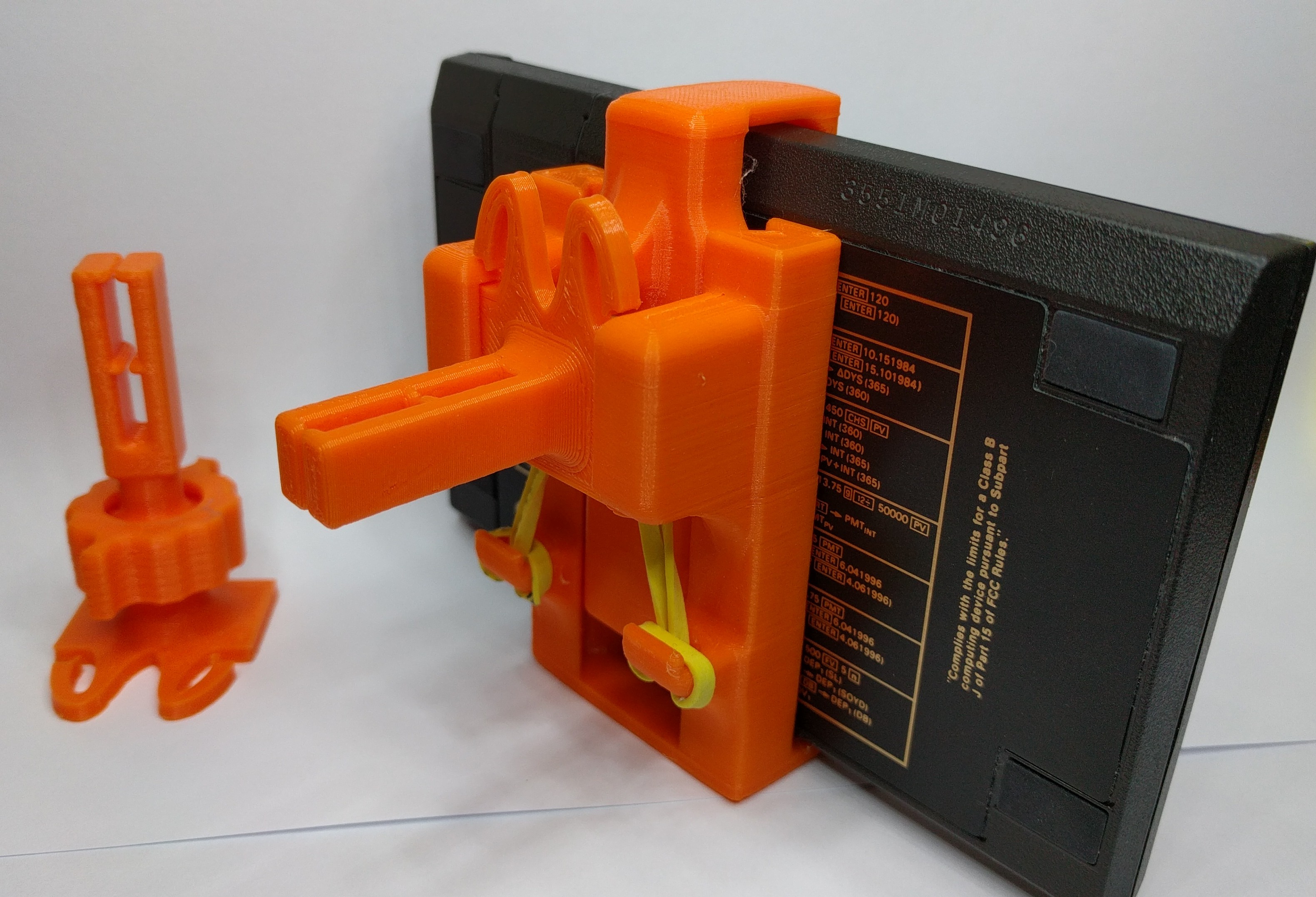 Car or wall mount gripping smartphone holder system