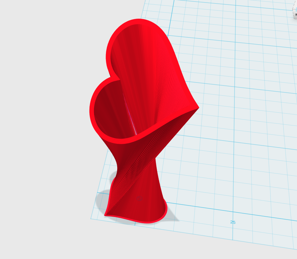 Heart vase