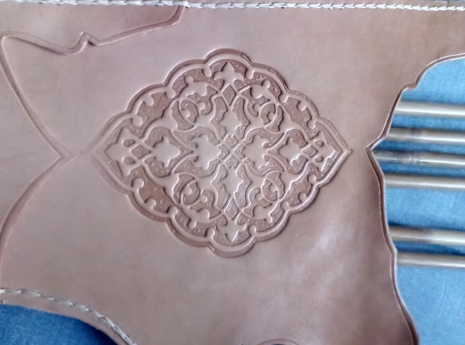 Leather stamp