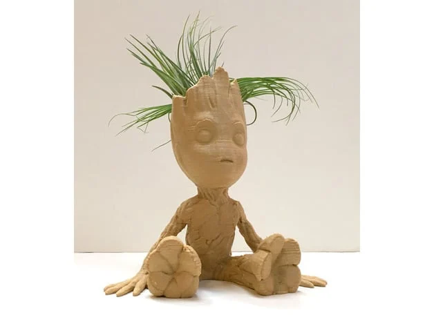 Maceta para plantas de aire Baby Groot