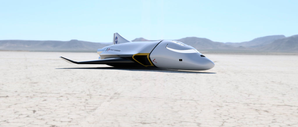 SSTO "Without Borders" Space Shuttle