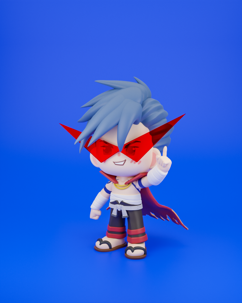 Chibit 069 : Kamina (Tengen Toppa Gurren Lagann)
