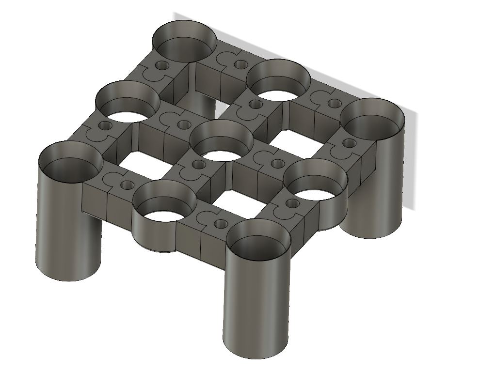 Bottle drying rack (expandable)