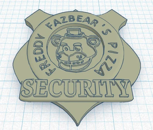 FNAF Security Guard Badge