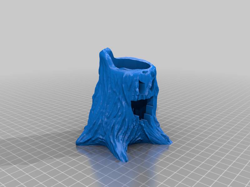Halloween Tree Stump LED Candle minor remix