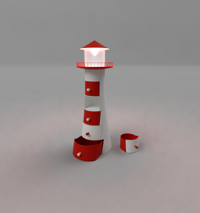 Lighthouse /// #fusion360challenge #OrganizedFusion #DesktopFusion