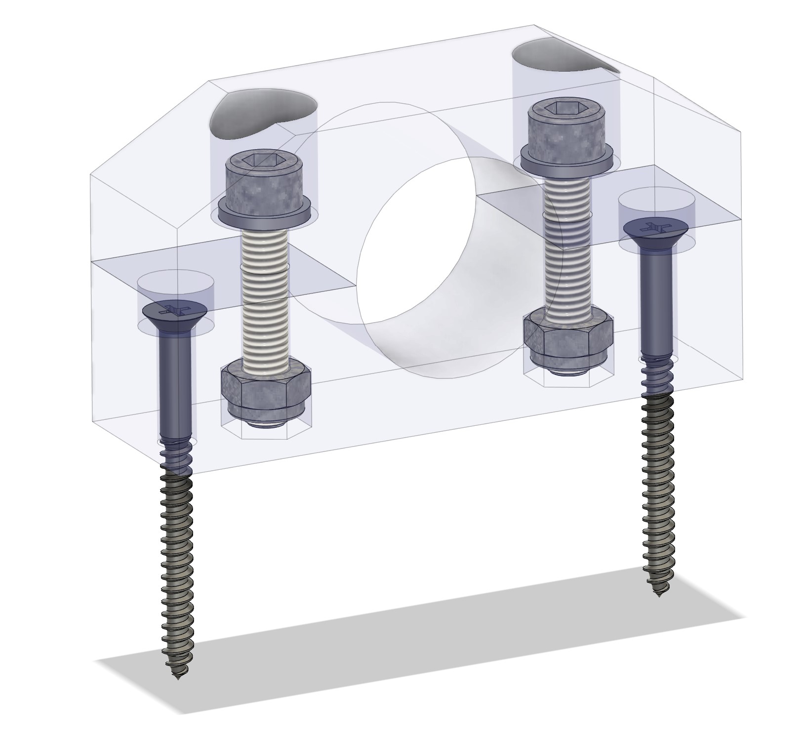 Luba RTK antenna brackets ø30mm