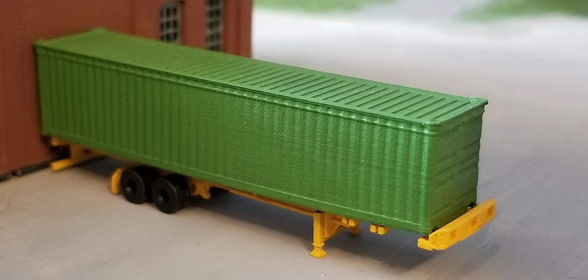 N Scale 40 ft Shipping Container