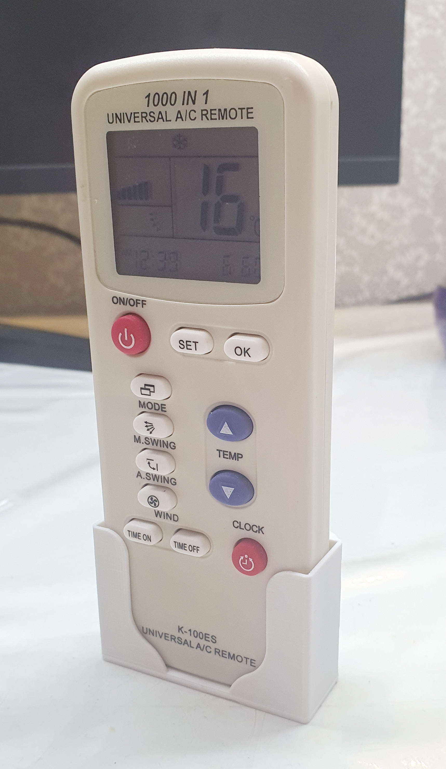 Universal Air Conditioner Remote Control Holder