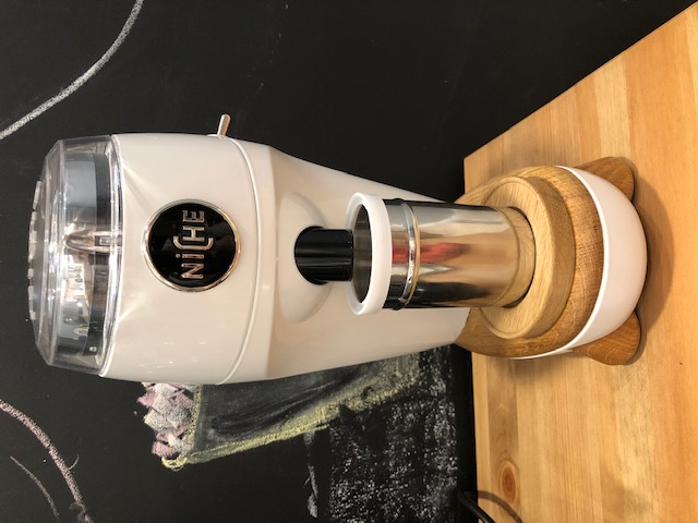 niche zero grind cup funnel for la pavoni