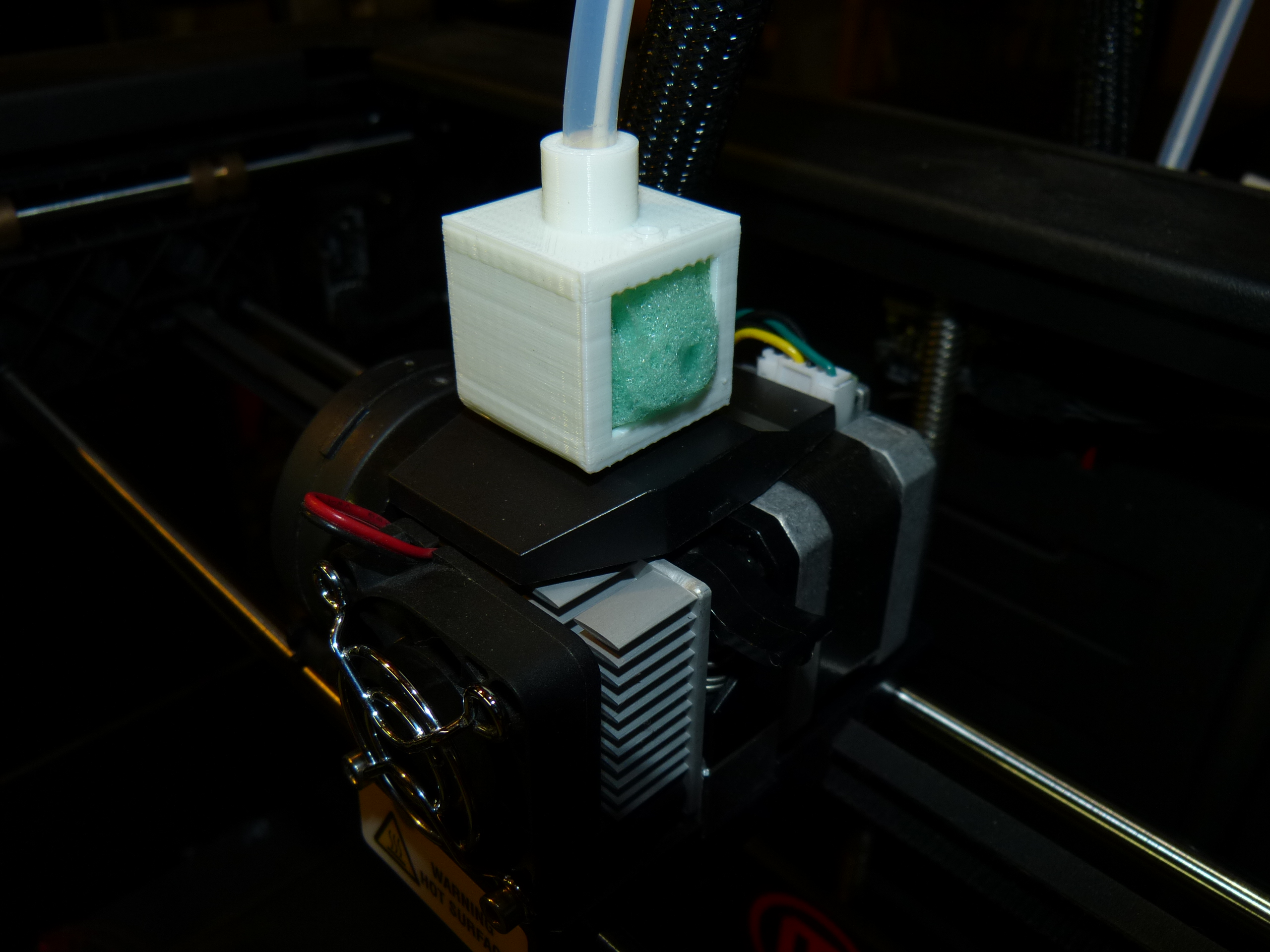 Makerbot Replicator 2 Filament Wiper Holder