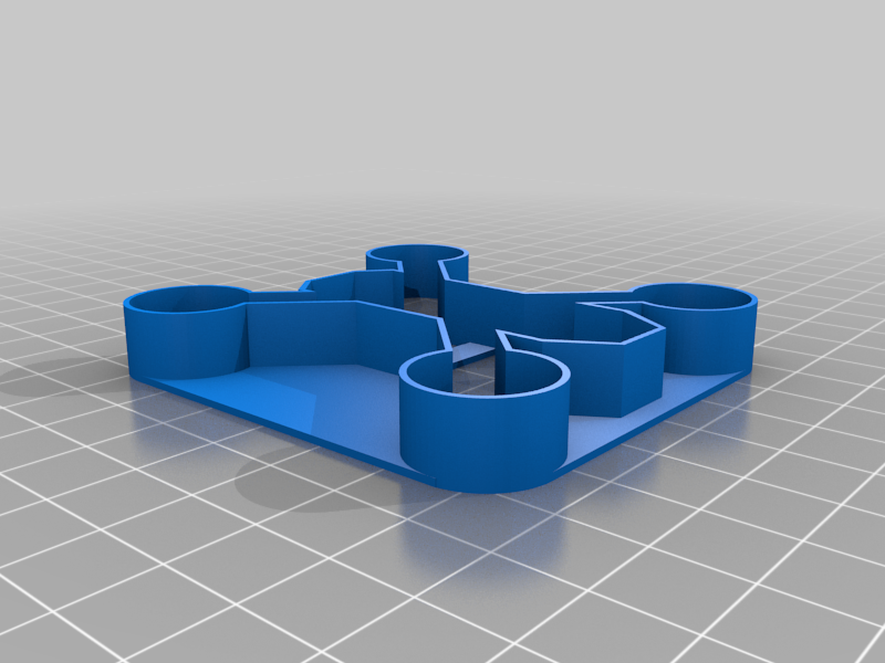 Dron cookie cutter, dron vykrajovatko