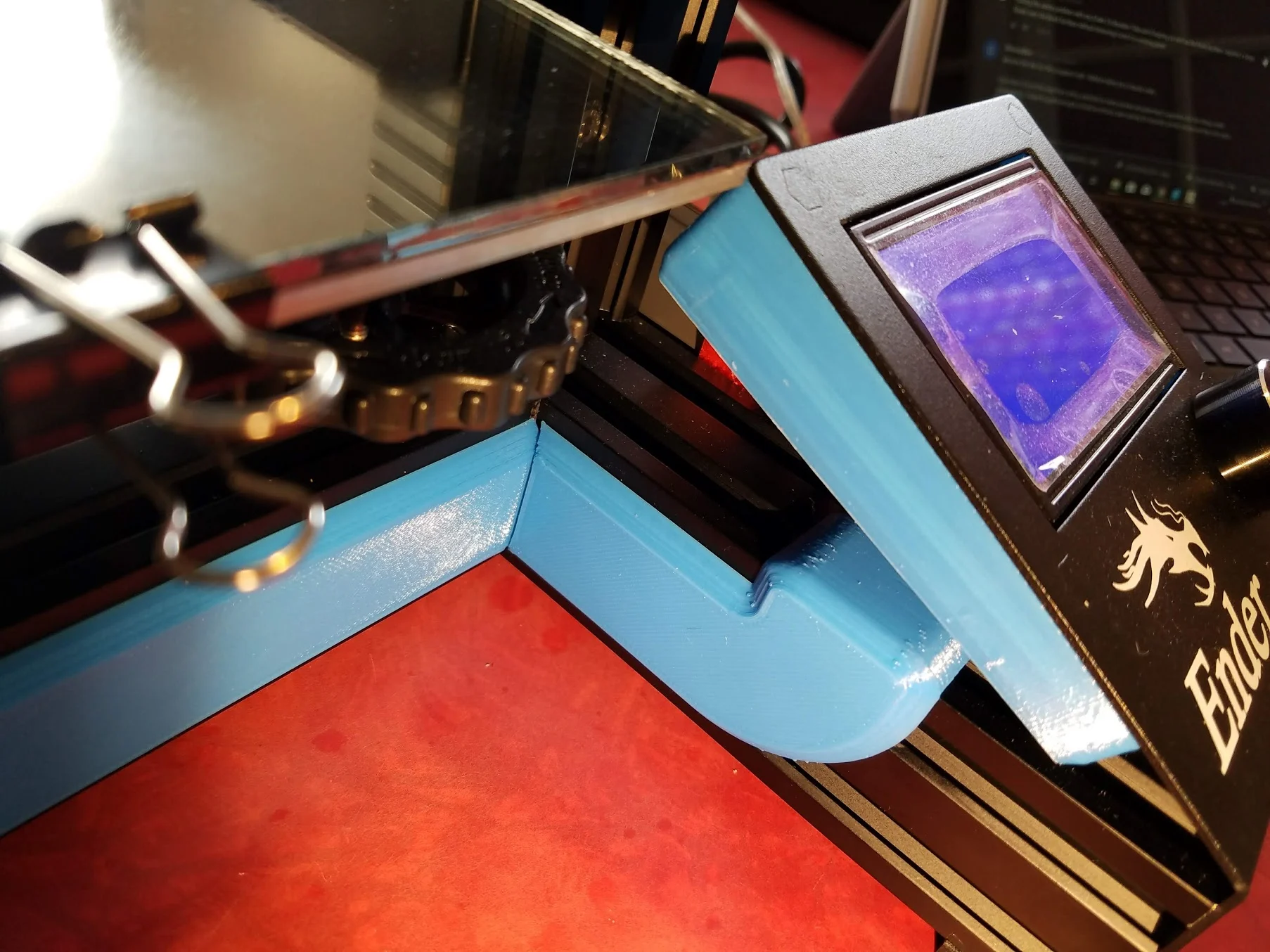 Ender 3 LCD ribbon cable cover