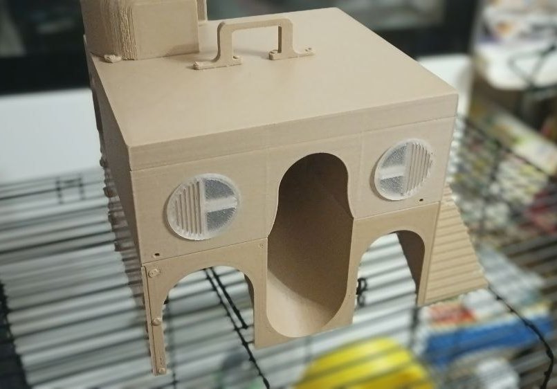 Villa for hamster or house for mice (Вилла для хомяка или дом для мышей)