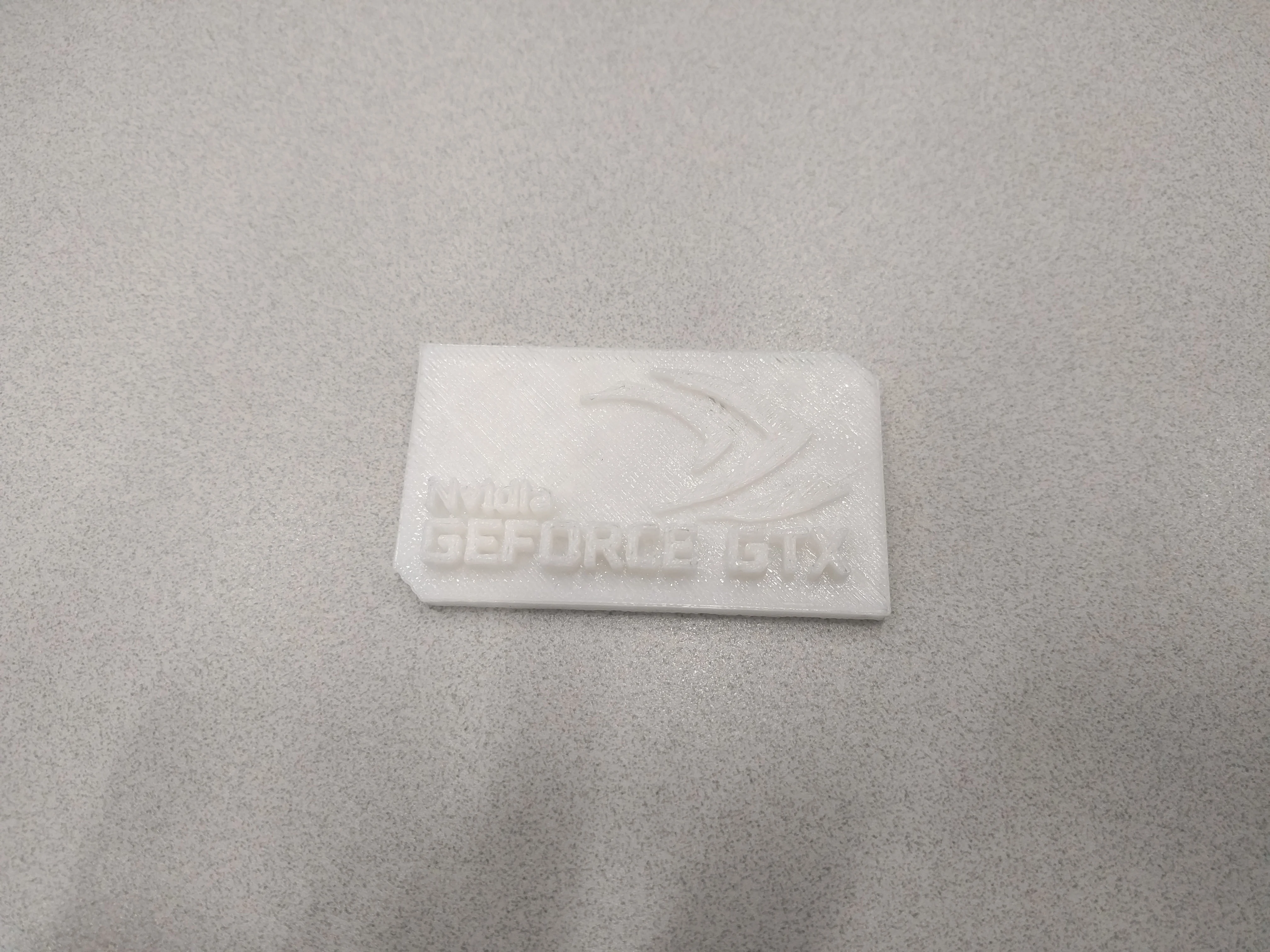 Nvidia GTX plate