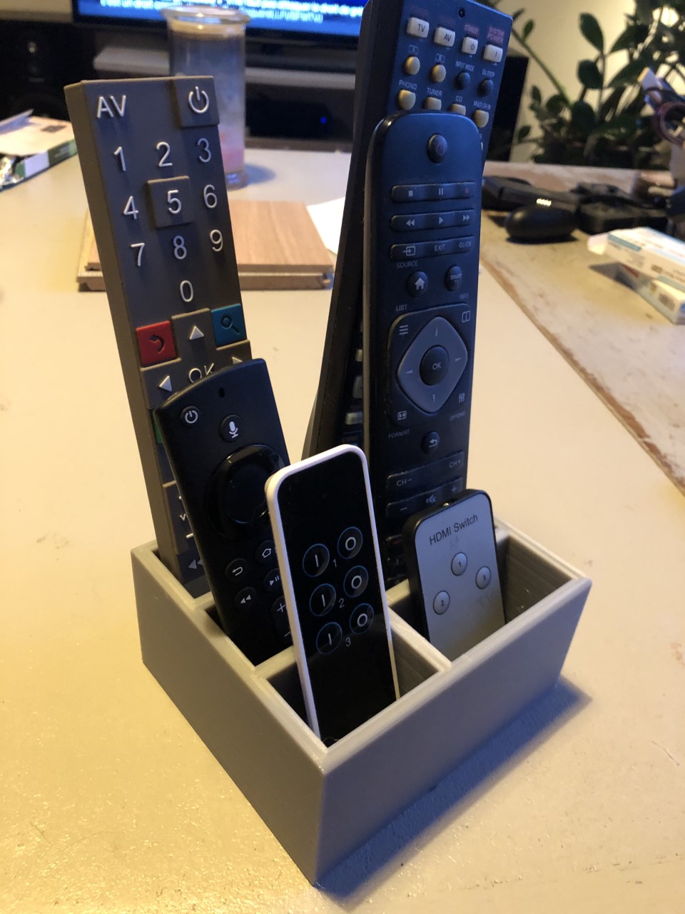 Remote control organizer x6
