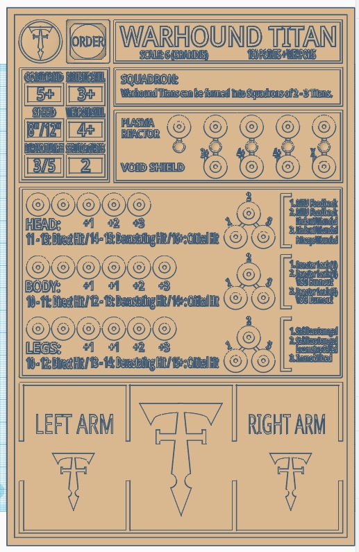 Warhound Terminal Mk1 versions 1 & 2
