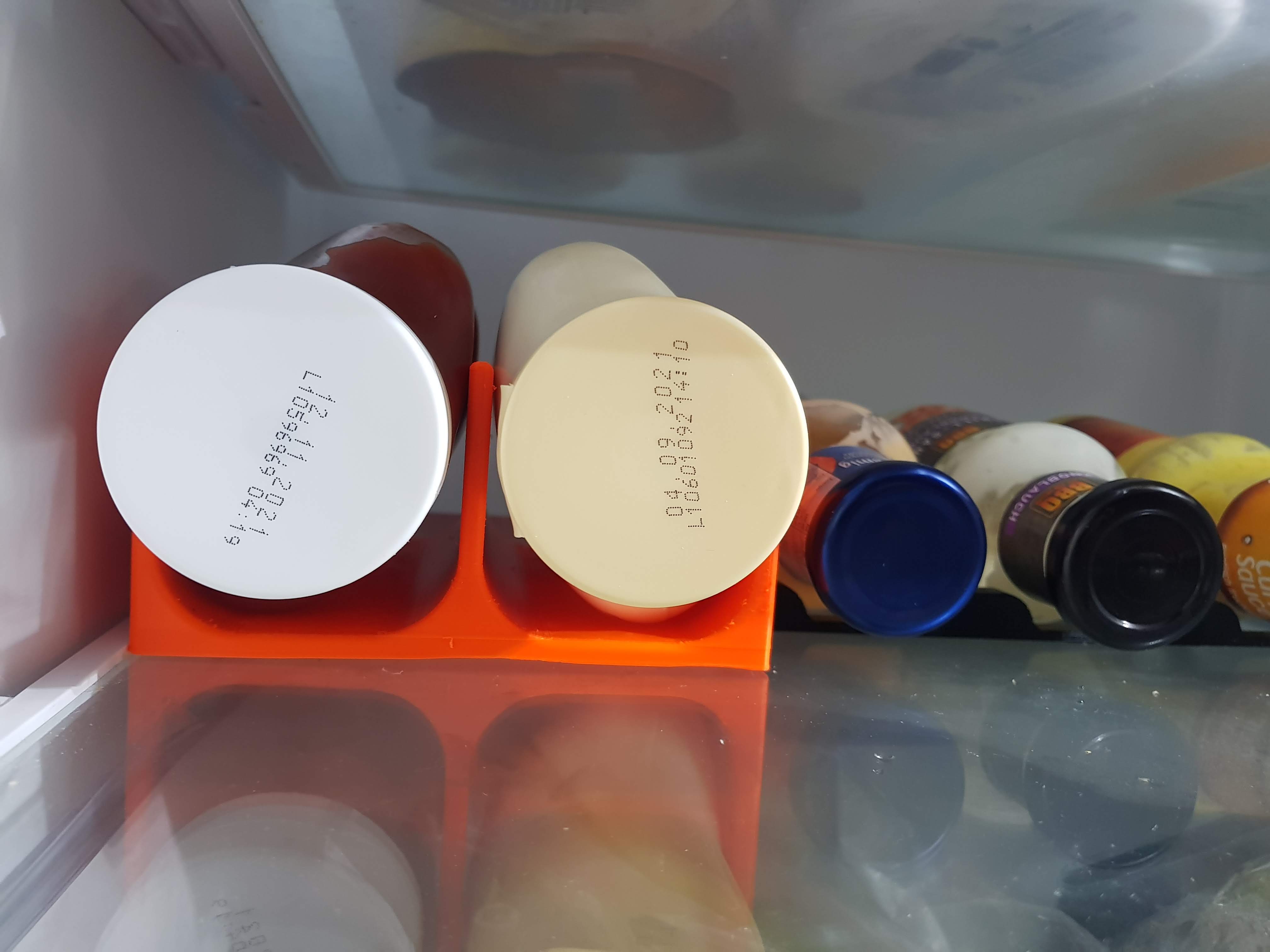 Fridge Ketchup & Mayo organizer