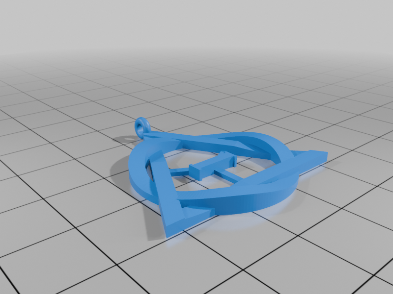 Therian pendant - easy and hard